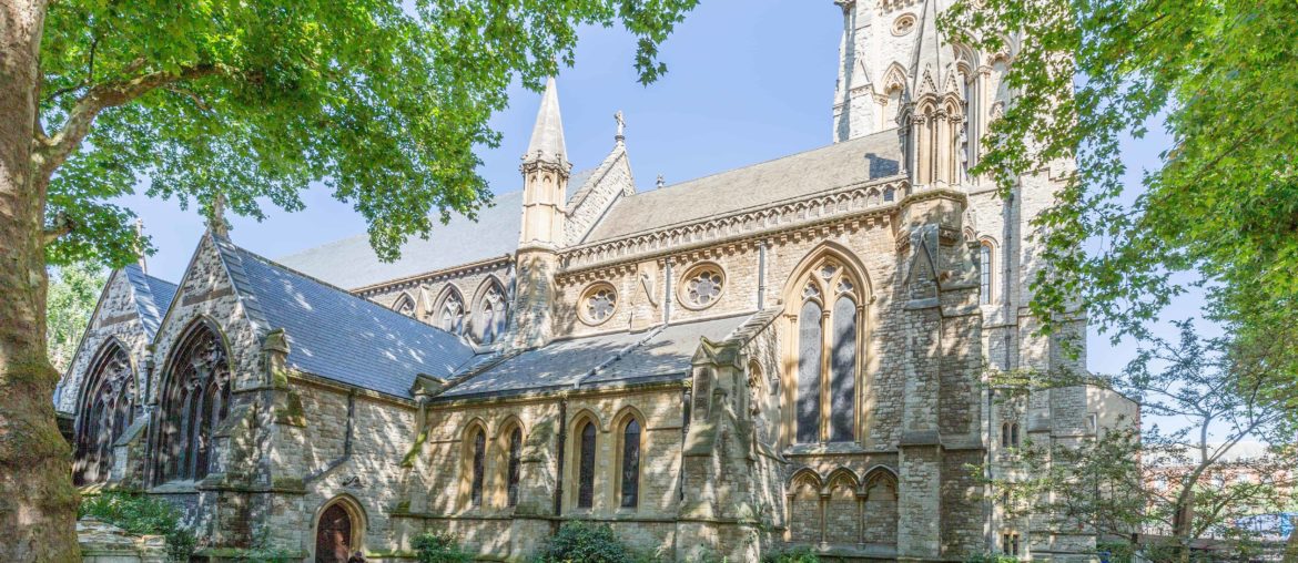 St Mary Abbots church, Kensington London
