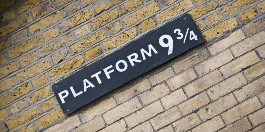 Harry Potter in London | Platform 9 3/4