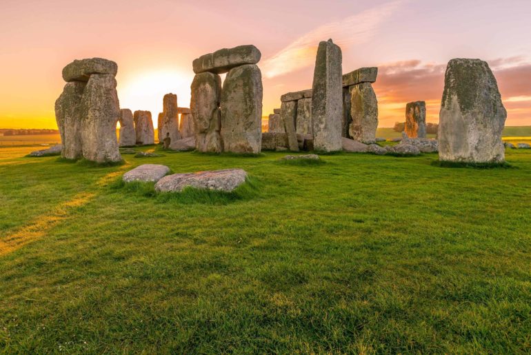 Stonehenge at sunrise