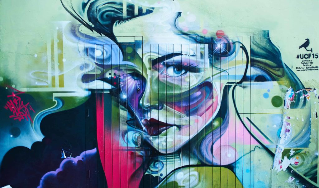 graffiti mural london