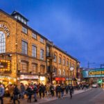 Camden Town scene during nighttime
