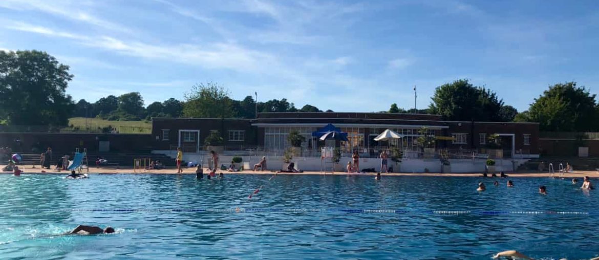 swimming outdoors in london