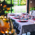 Christmas Dinner Table in the UK