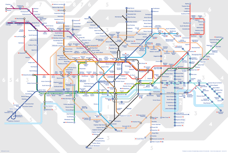 Normal Tube Map London tube map explained