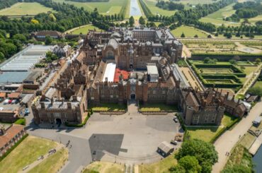 hampton court aerial view